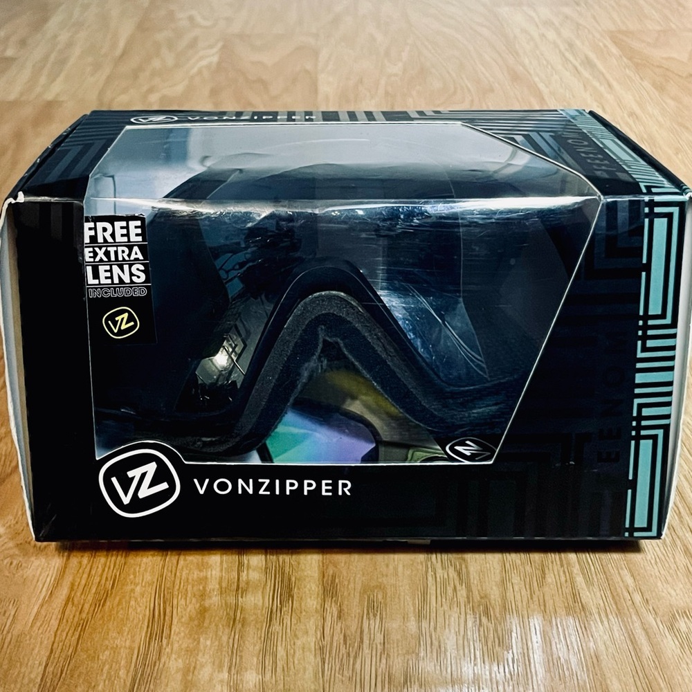VonZipper Snow Goggles w/ Extra Lens + Box - Picture 3 of 7